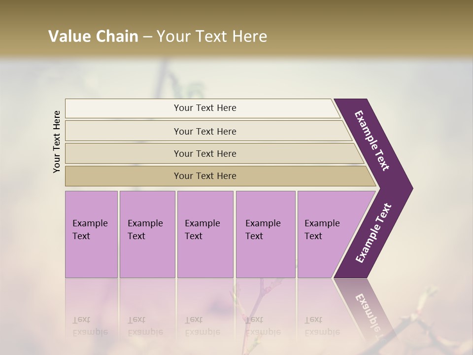 Background Ripe Rosehip PowerPoint Template