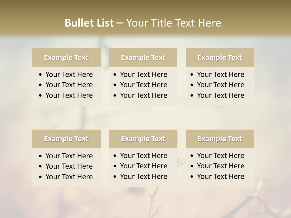 Background Ripe Rosehip PowerPoint Template