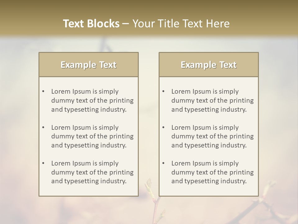 Background Ripe Rosehip PowerPoint Template