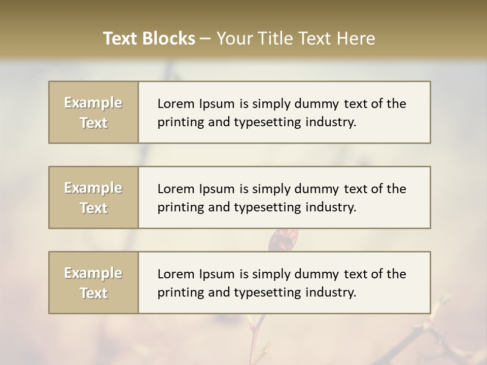 Background Ripe Rosehip PowerPoint Template