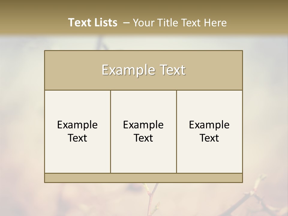 Background Ripe Rosehip PowerPoint Template