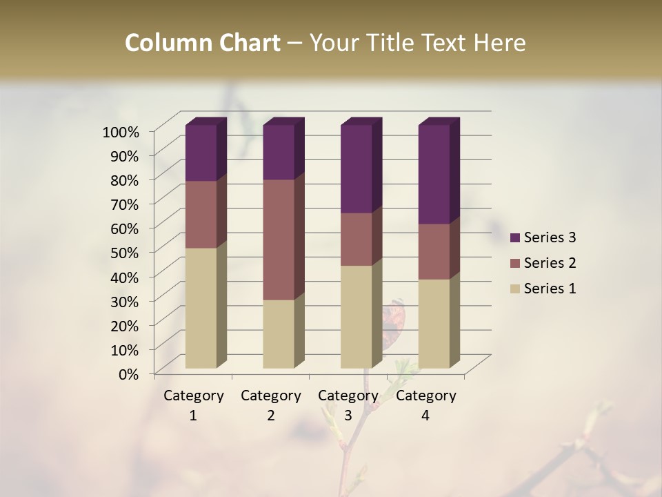Background Ripe Rosehip PowerPoint Template