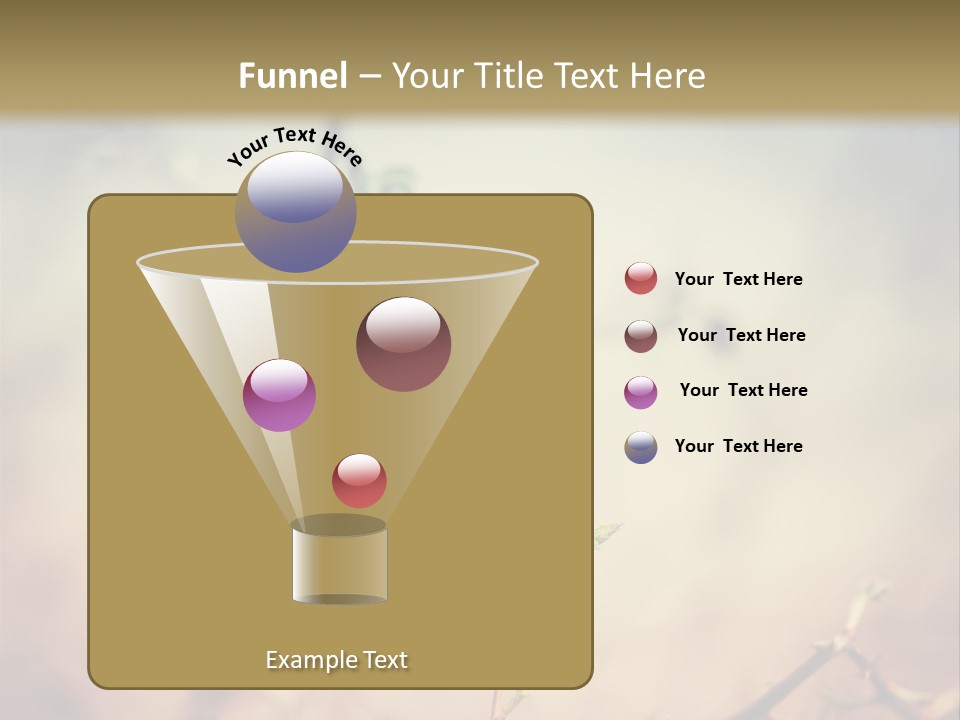 Background Ripe Rosehip PowerPoint Template