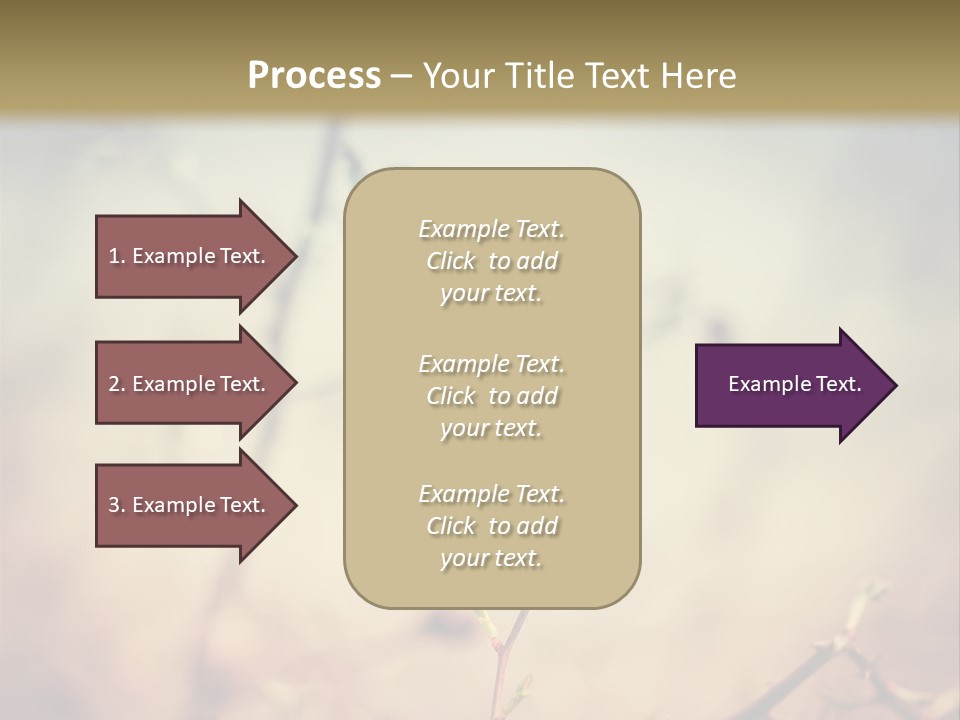 Background Ripe Rosehip PowerPoint Template