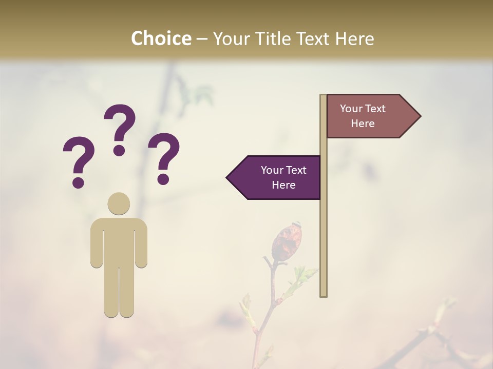 Background Ripe Rosehip PowerPoint Template