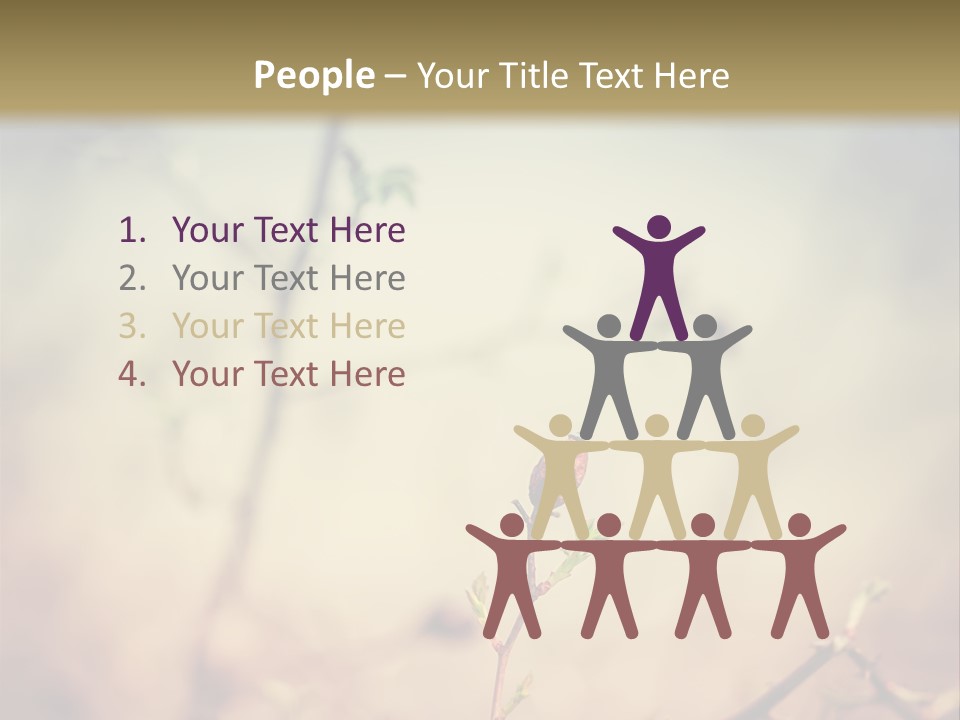 Background Ripe Rosehip PowerPoint Template