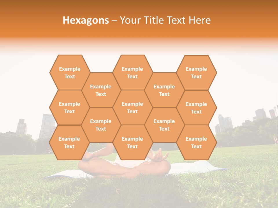 Mixed Race Position Balance PowerPoint Template