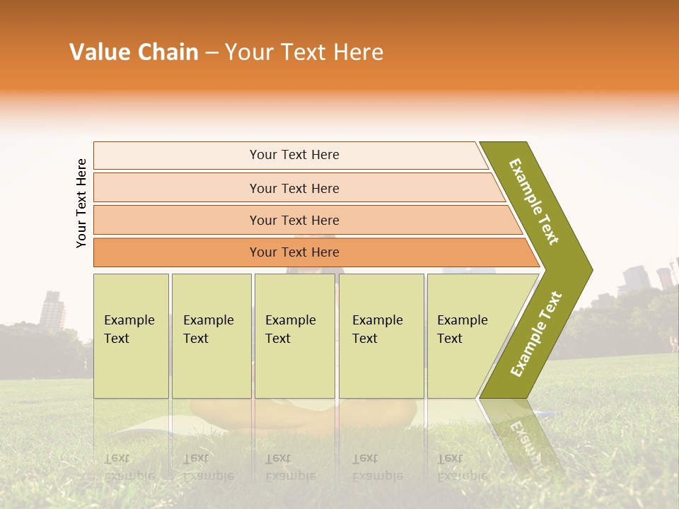 Mixed Race Position Balance PowerPoint Template