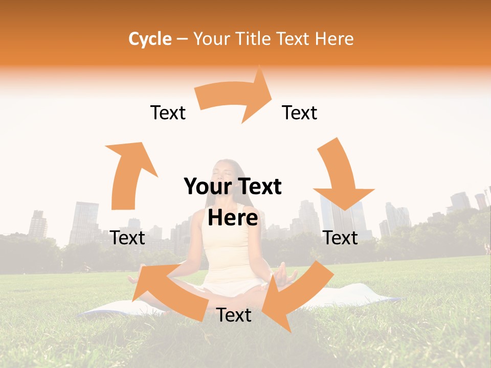Mixed Race Position Balance PowerPoint Template