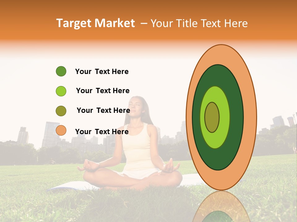 Mixed Race Position Balance PowerPoint Template