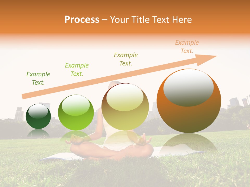 Mixed Race Position Balance PowerPoint Template