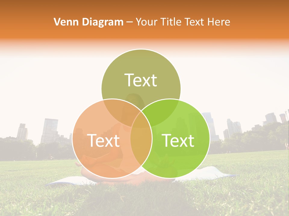 Mixed Race Position Balance PowerPoint Template