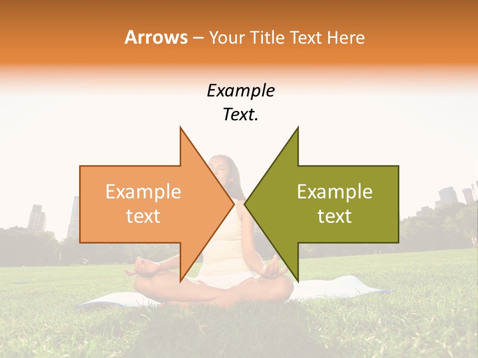 Mixed Race Position Balance PowerPoint Template