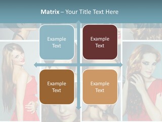 Eyeshadow Long Makeup PowerPoint Template