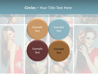 Eyeshadow Long Makeup PowerPoint Template