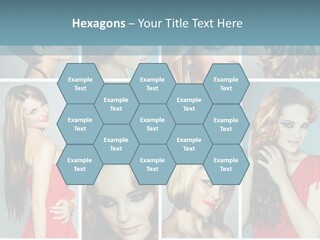 Eyeshadow Long Makeup PowerPoint Template