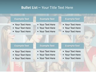 Eyeshadow Long Makeup PowerPoint Template