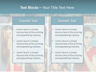 Eyeshadow Long Makeup PowerPoint Template