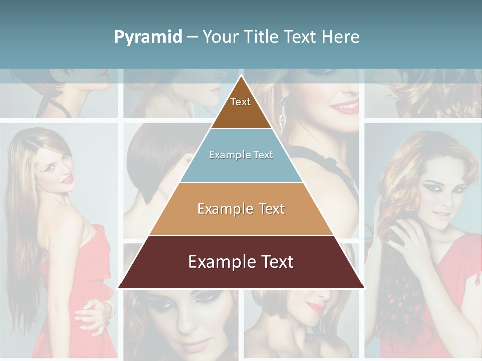 Eyeshadow Long Makeup PowerPoint Template