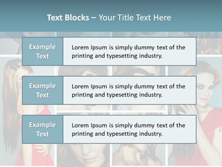 Eyeshadow Long Makeup PowerPoint Template