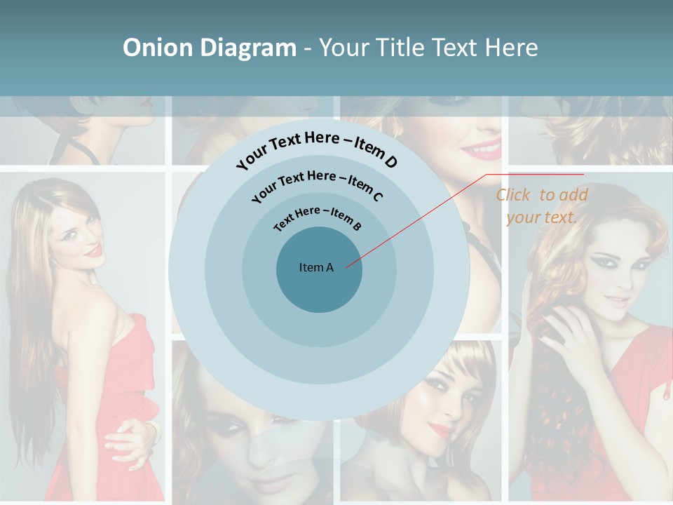 Eyeshadow Long Makeup PowerPoint Template