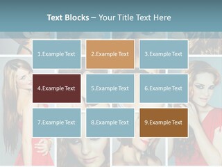 Eyeshadow Long Makeup PowerPoint Template