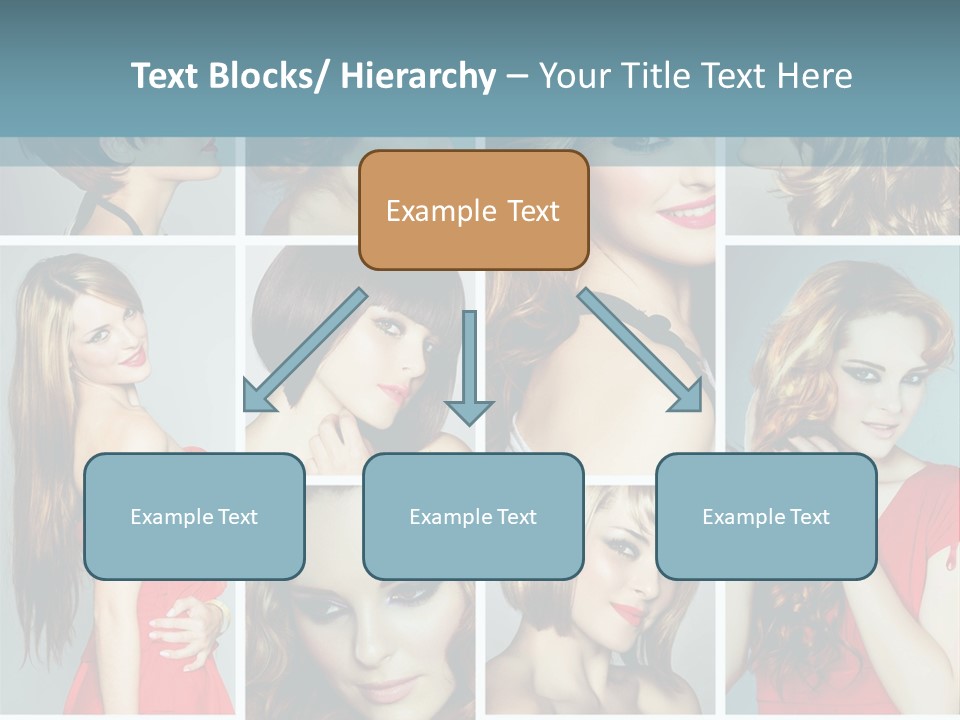 Eyeshadow Long Makeup PowerPoint Template