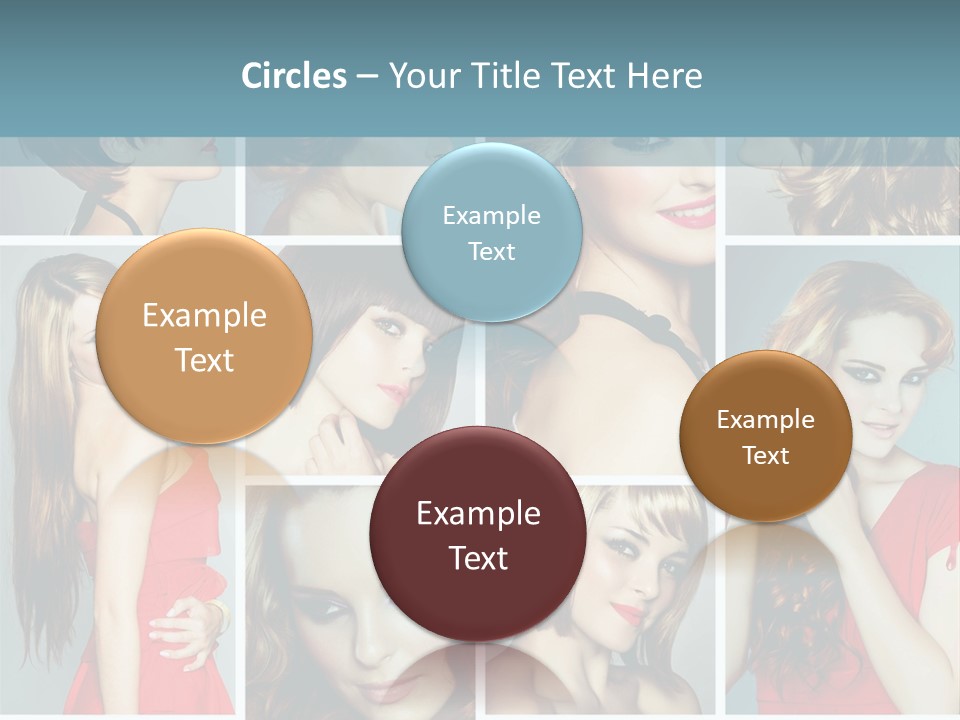 Eyeshadow Long Makeup PowerPoint Template