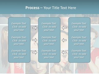 Eyeshadow Long Makeup PowerPoint Template