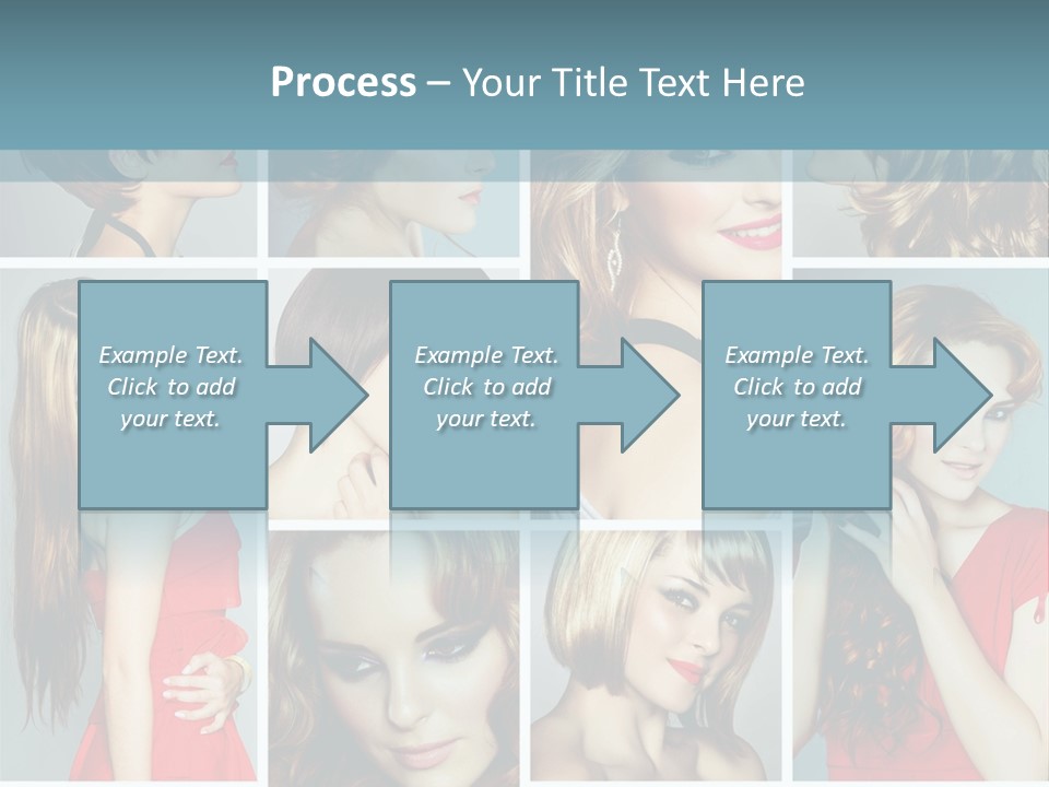 Eyeshadow Long Makeup PowerPoint Template