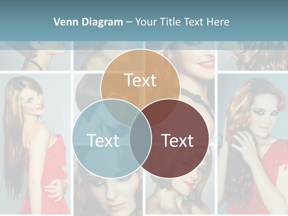 Eyeshadow Long Makeup PowerPoint Template