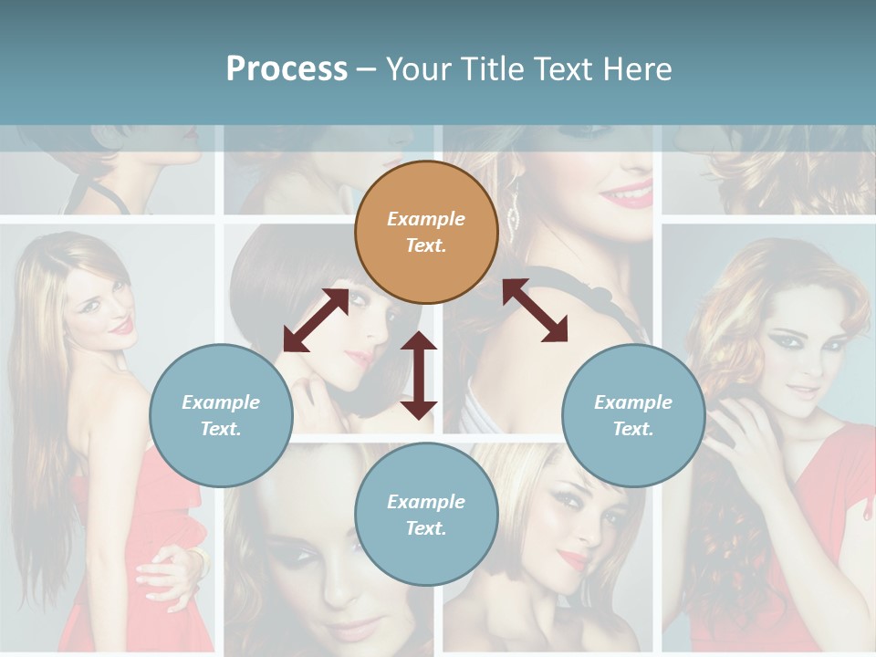 Eyeshadow Long Makeup PowerPoint Template