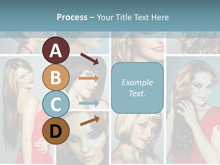 Eyeshadow Long Makeup PowerPoint Template