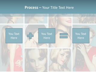 Eyeshadow Long Makeup PowerPoint Template