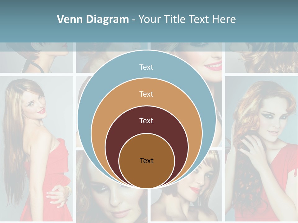 Eyeshadow Long Makeup PowerPoint Template