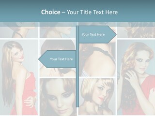 Eyeshadow Long Makeup PowerPoint Template