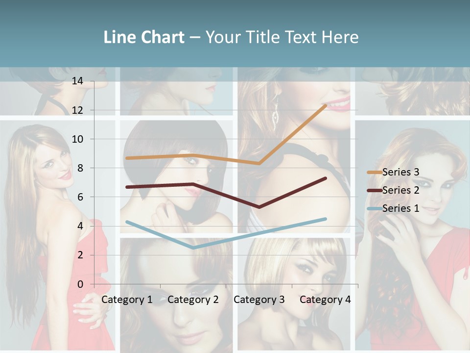 Eyeshadow Long Makeup PowerPoint Template