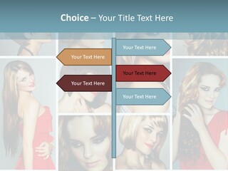 Eyeshadow Long Makeup PowerPoint Template