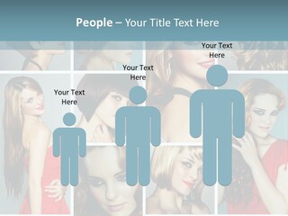 Eyeshadow Long Makeup PowerPoint Template