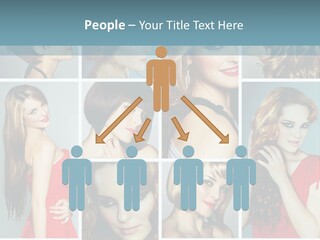 Eyeshadow Long Makeup PowerPoint Template