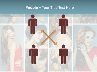 Eyeshadow Long Makeup PowerPoint Template