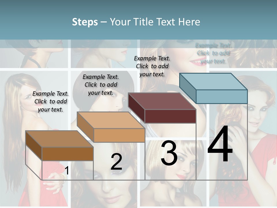 Eyeshadow Long Makeup PowerPoint Template