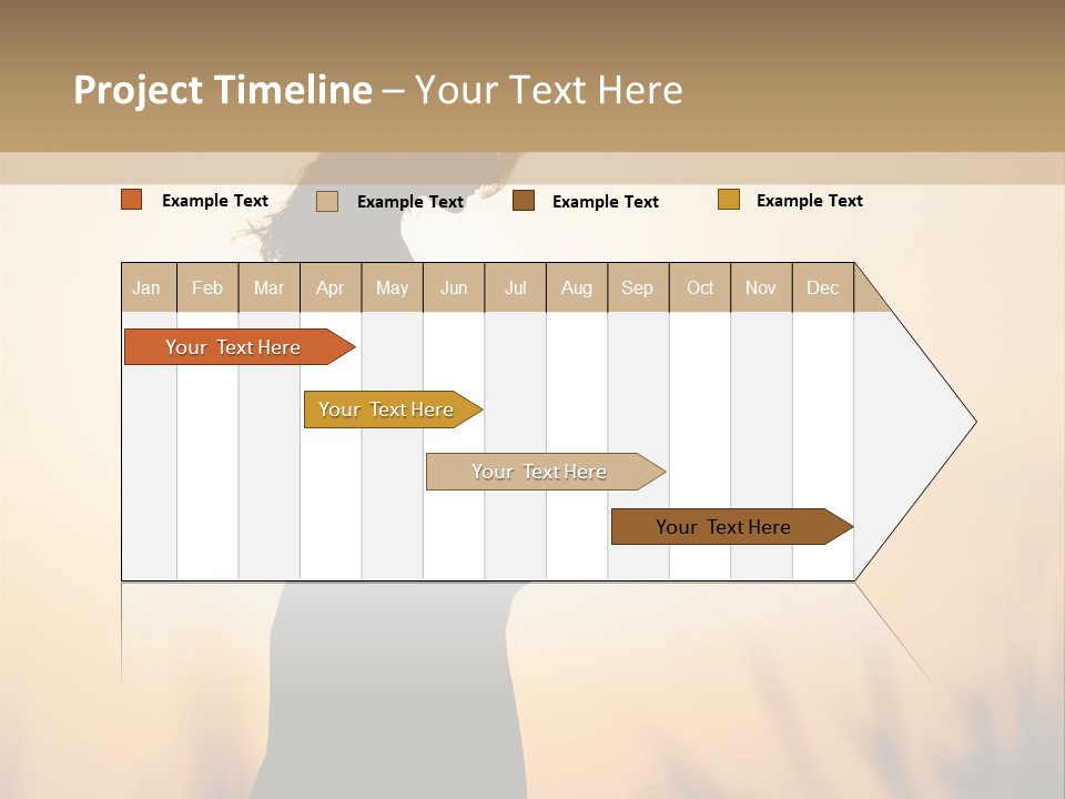 Person Young Woman PowerPoint Template