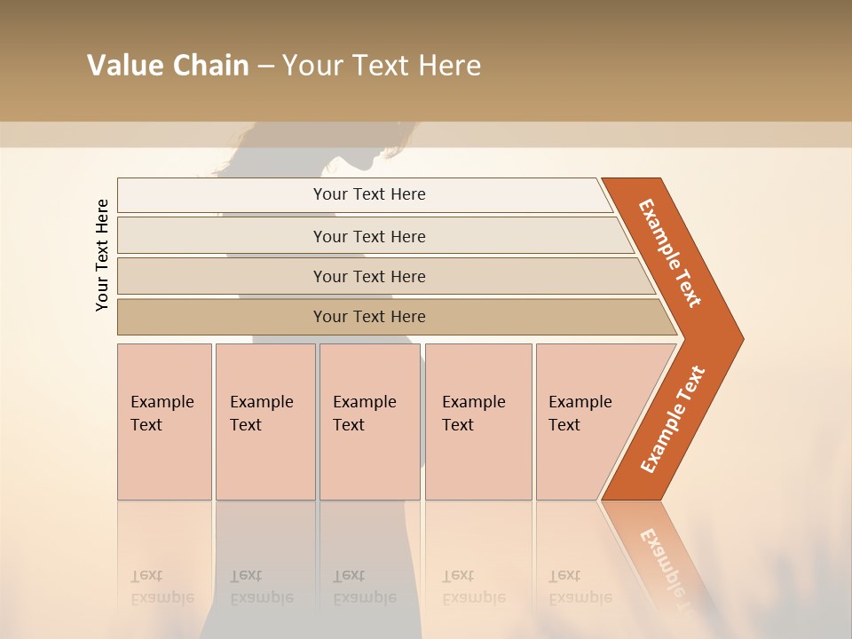 Person Young Woman PowerPoint Template