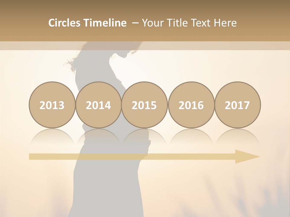 Person Young Woman PowerPoint Template