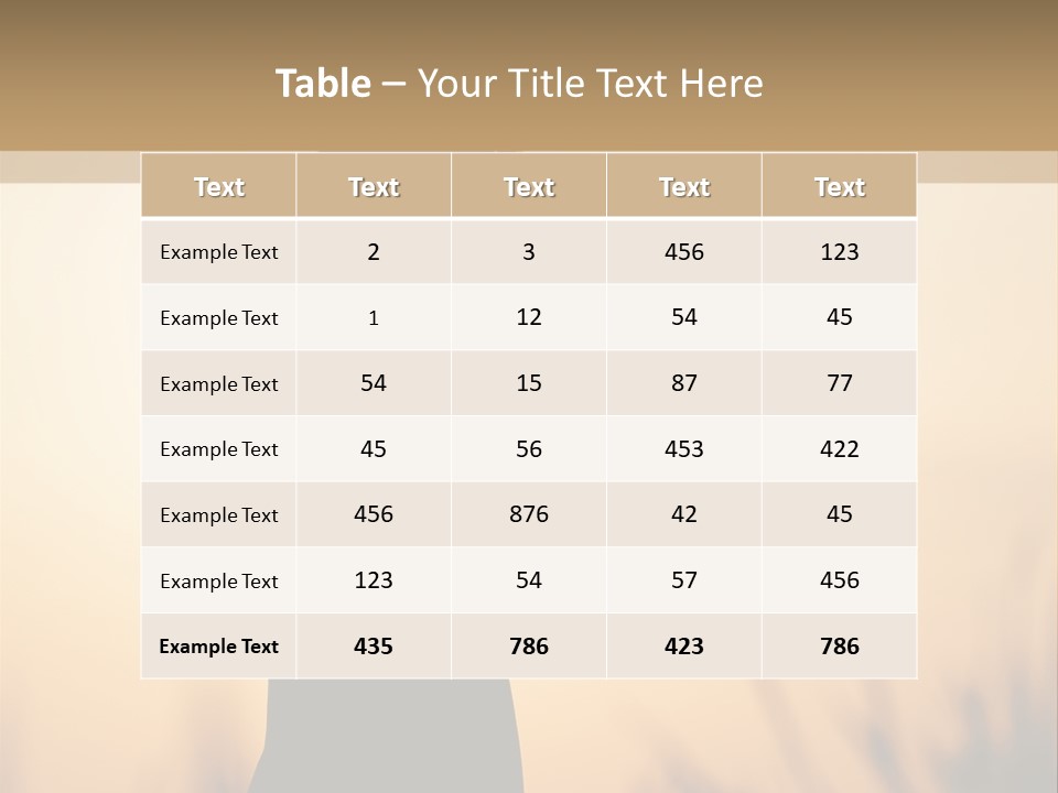 Person Young Woman PowerPoint Template