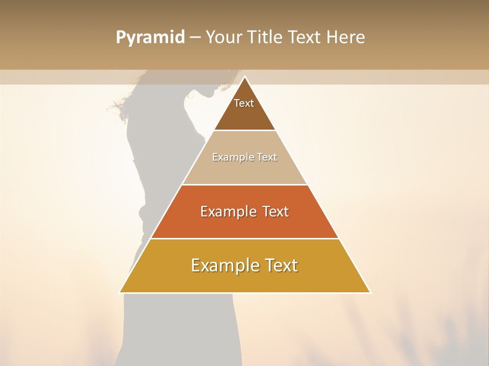 Person Young Woman PowerPoint Template