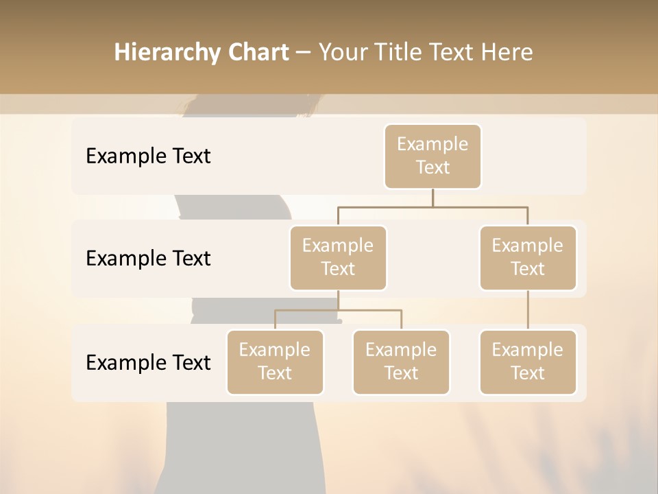 Person Young Woman PowerPoint Template