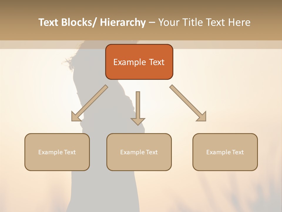 Person Young Woman PowerPoint Template