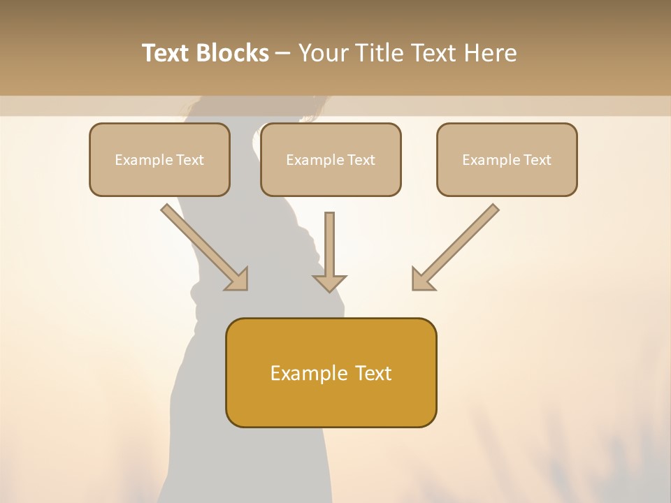 Person Young Woman PowerPoint Template